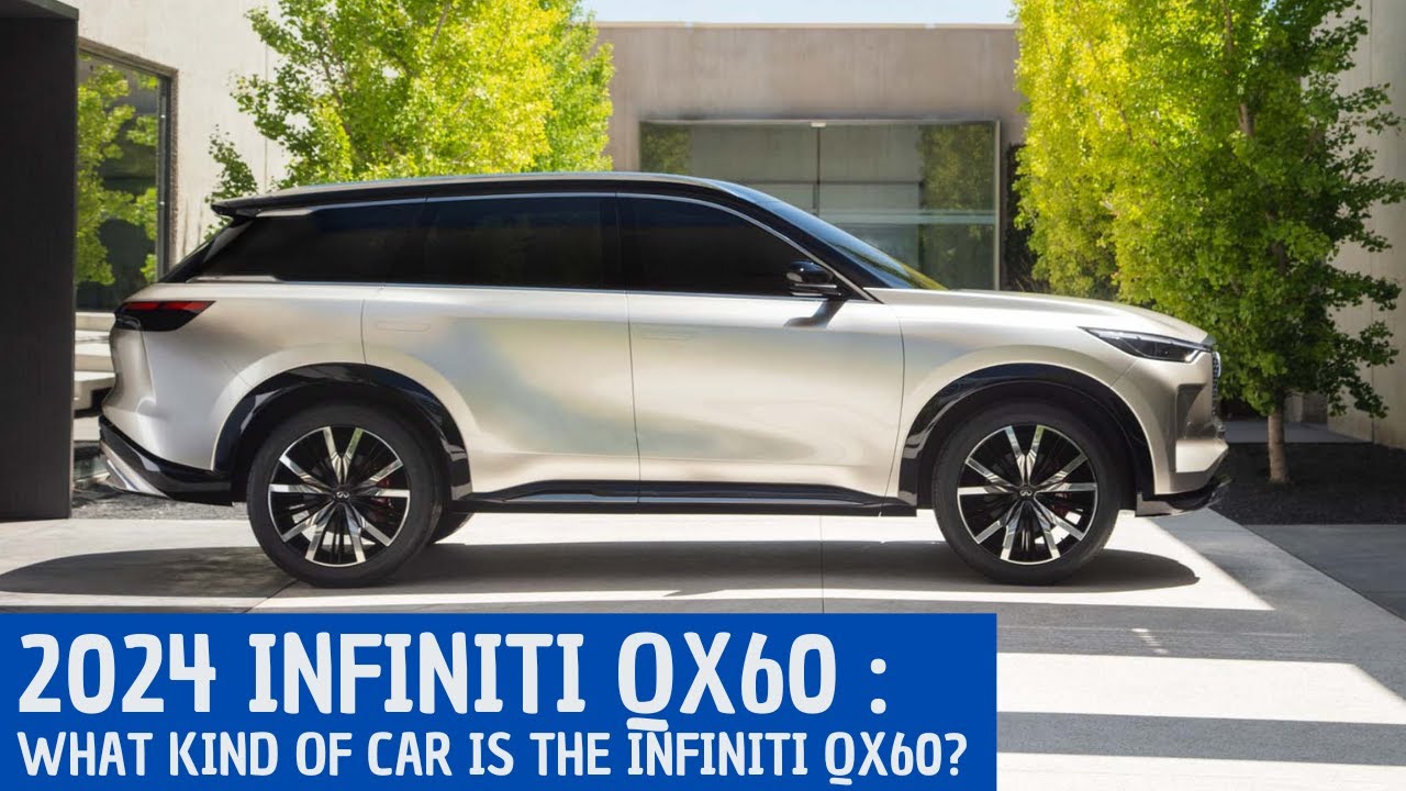 2024 Infiniti QX60 What kind of car is the Infiniti QX60? YouTube