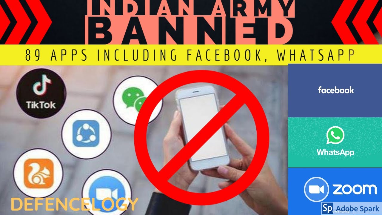 Why Indian Army Banned 89 Apps Including Facebook And Whatsapp hindi 