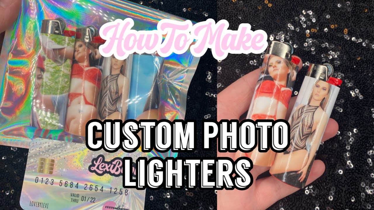 How To Make Custom Picture Lighters 🔥