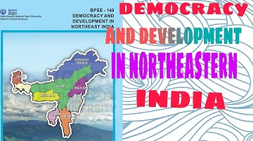 BPSE-145 || UNIT -1 FULL||DEMOCRACY AND DEVELOPMENT IN NORTHEAST INDIA ||IGNOU