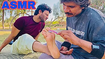 ASMR Foot Massage & Tickle Therapy for Ultimate Stress Relief 💆‍♀️✨