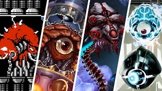Evolution of Brain Battles in Metroid Games (1986-2022)