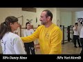 Traditional wing tsun performed by sifu yuri morelli and sifu danny rimo