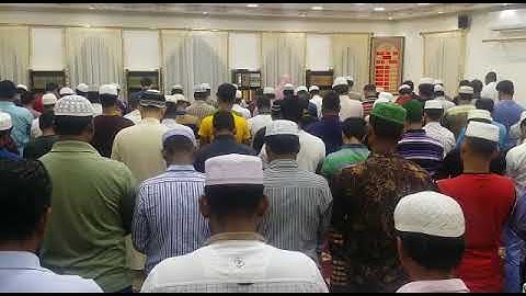 من سورة السجدة _ مسجد يوسف سامي الزياني