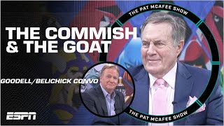 Bill Belichick & Roger Goodell talk officiating, rule changes & Bill’s PITCH! | The Pat McAfee Show