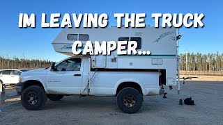 I CANT LIVE LIKE THIS ANYMORE.. -Full Time Truck Camper Living