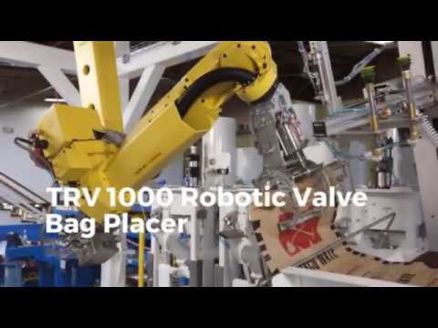 TRV1000   Robotic Valve Bag Placer