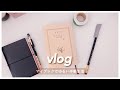 ⛰ vlog - 新しい手帳・新しい文房具・マイブックでゆるい手帳生活