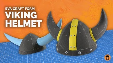 How to craft a Viking helmet with EVA foam