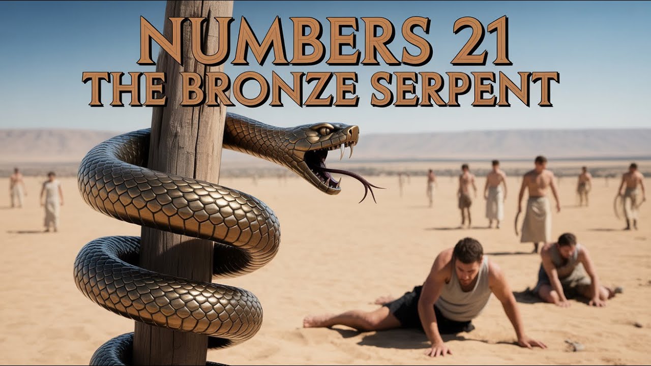 🔥 Numbers Chapter 21 | The Bronze Serpent and the Cross | Catholic Bible Storytelling