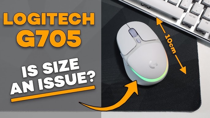 Is This Mouse Just Too Small? | Logitech G705 Review - YouTube
