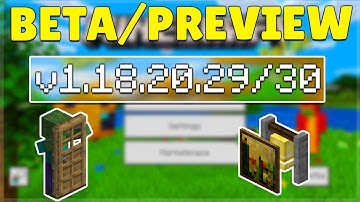 MCPE 1.18.20.29/30 BETA + PREVIEW PAINTINGS UPDATED! Minecraft Bedrock Edition Changes & Fixes!