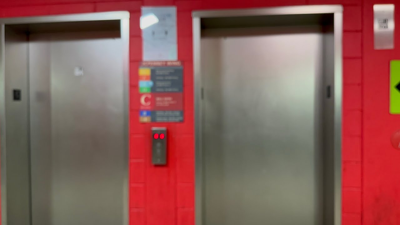 Liberty HIGHDRAULIC Elevators at JCPenney Parking Garage at Queens Center Mall in Elmhurst NY