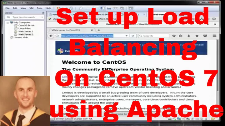 How to set up load balancing on CentOS 7 / Redhat 7 Linux using Apache.