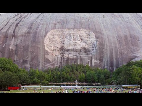 As Monuments Fall, Stone Mountain's Confederate Carving Has ...