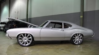 WhipAddict: 71' Oldsmobile Cutlass on Savini 24s Interior Swap by Stitch by Slick Custom Interior Dash Swap 72 Cutlass Tucking 24s Savini