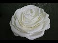 Роза диаметром 55 см из изолона 1мм/ Free master class. Rose from isolone
