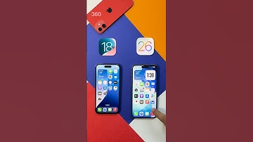 iOS26 vs iOS18: Customisation Options! #gadgets360 #ios26 #ios #ios18 #upgrade #iphone #iphonetips