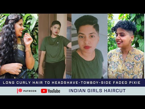 Pravi Shaiju | Women Haircut | Indian women pixie Haircut | Women Headshave | #shorthaircut #pixie