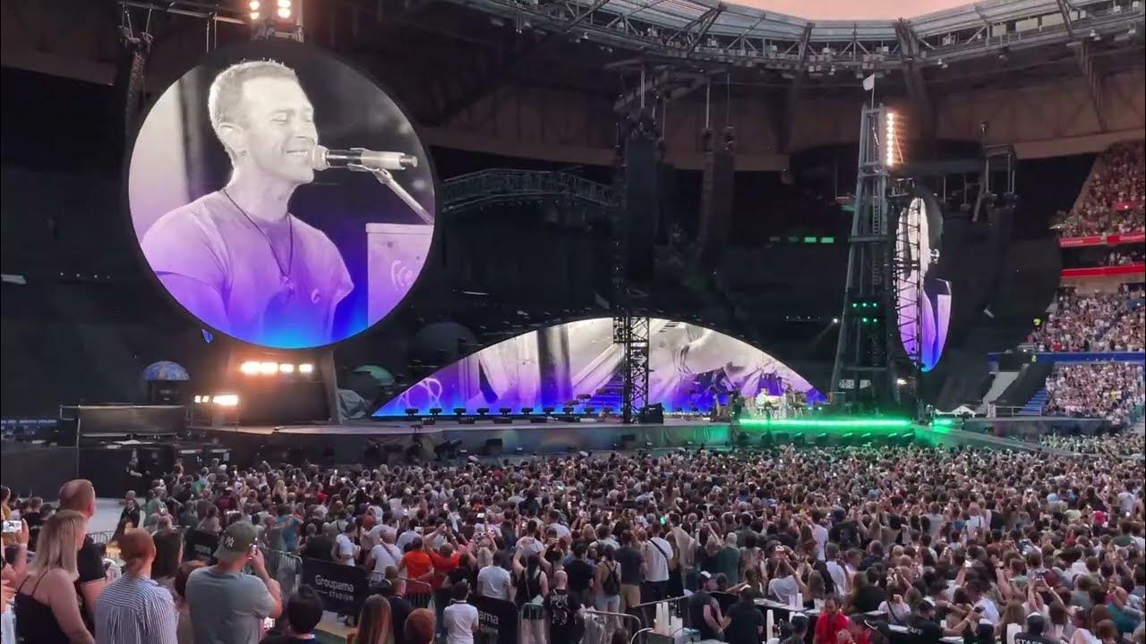 Coldplay Lyon 25 juin 2024 YouTube