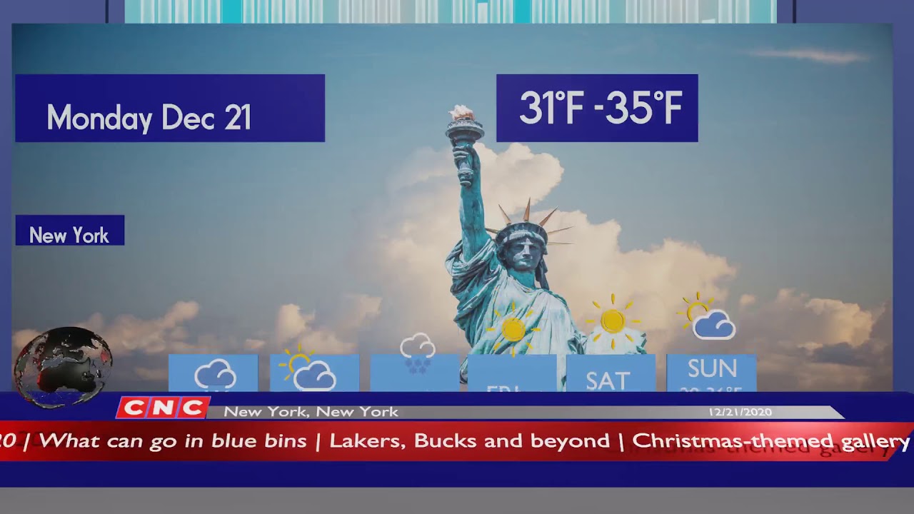 Weather Forecast New York, New York New York weather Forecast and local
