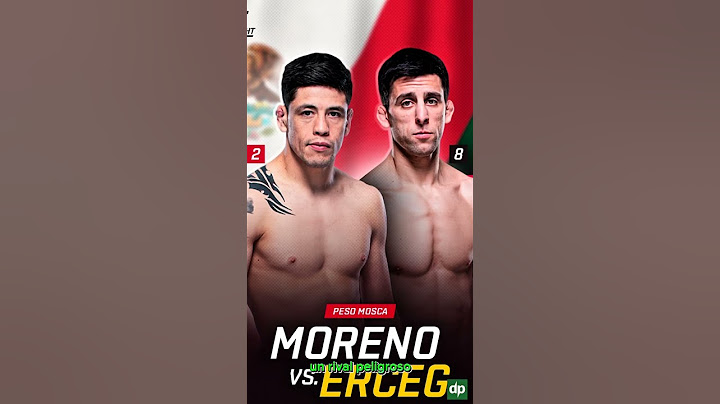 Moreno vs Erceg: Batalla en la Arena 👊🏻 💥