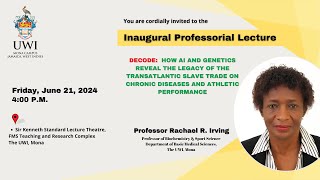 Professor Rachel Irving delivers Inaugural Professorial Lecture