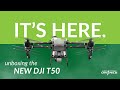 Unboxing the dji agras t50  agri spray drones