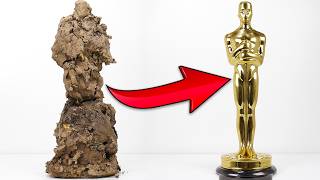 I Cleaned The World's Dirtiest Oscar Award!