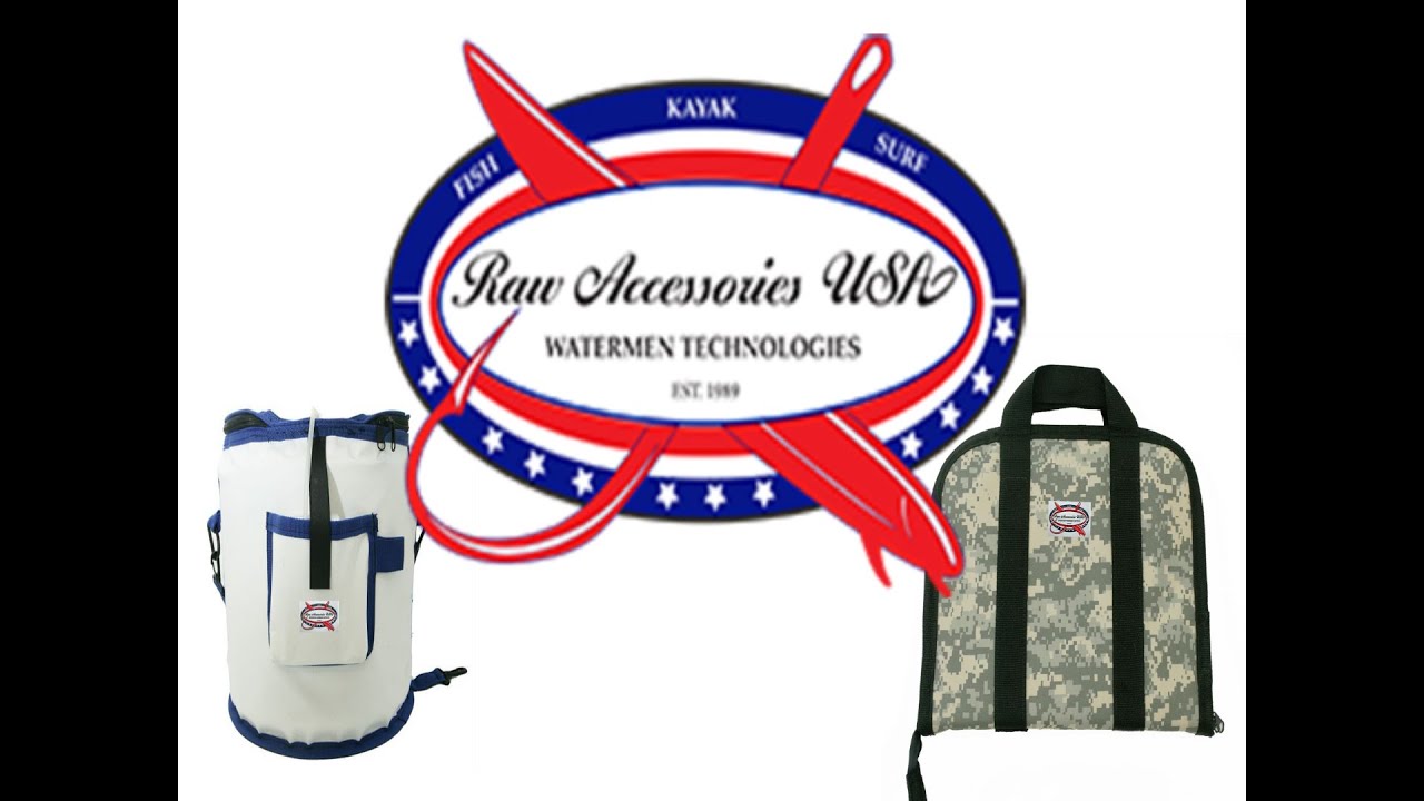 Inventive Fishing New Product Introduction: Raw Accessories Bait Well and Phone Pouch