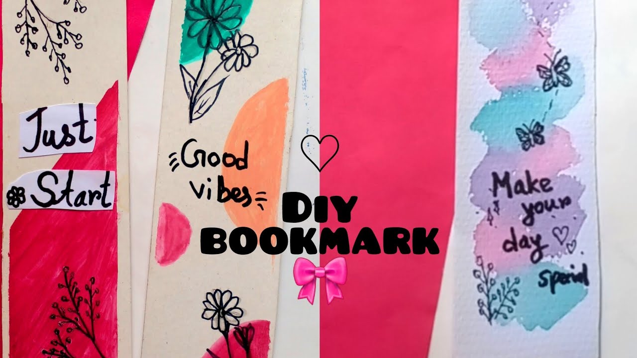 3 easy bookmark | Diy Bookmark ππ - YouTube
