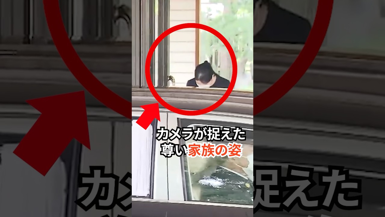 カメラが捉えた尊い家族の姿 #愛子さま #皇室 #shorts
