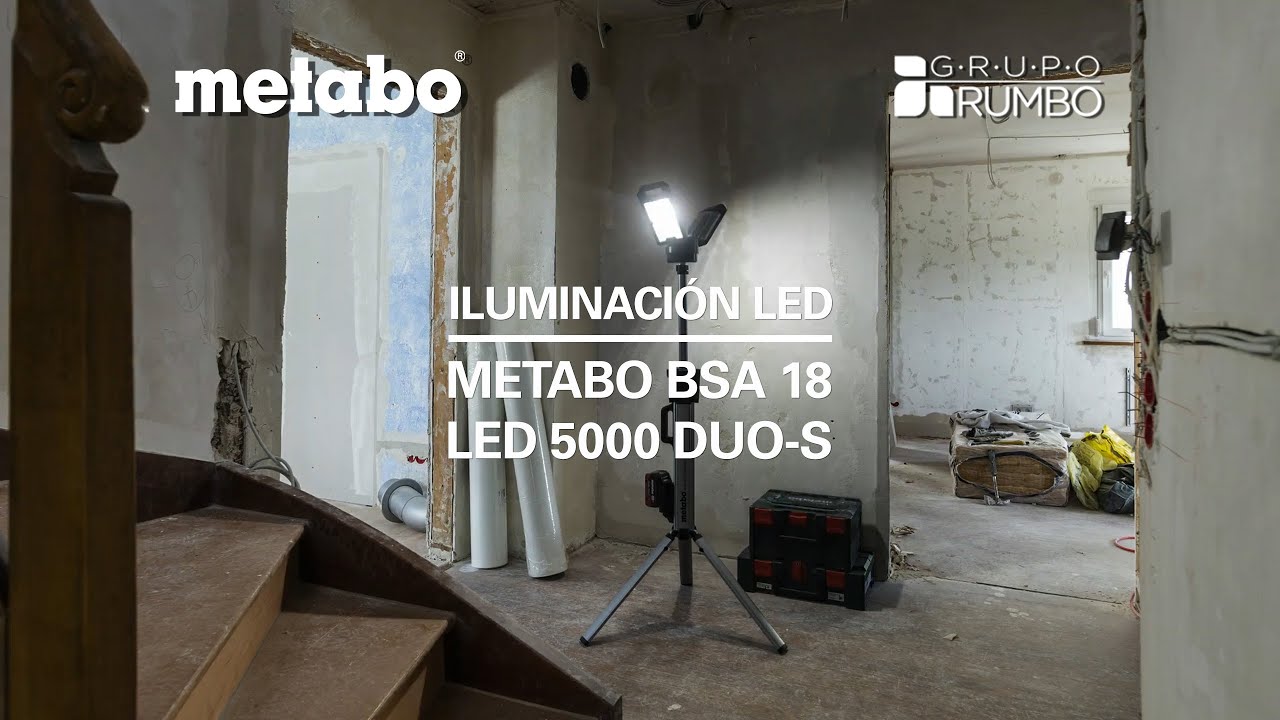 BSA 18 LED 4000 (601505850) Projecteur de chantier sans fil - Metabo