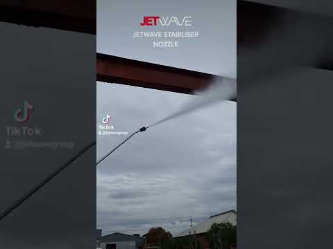JETWAVE STABILISER NOZZLE. Reach high places easier for wash down.