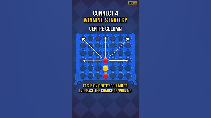 How to Win Connect 4 Every Time | 4 in a row | connect 4 strategies | how to win connect 4