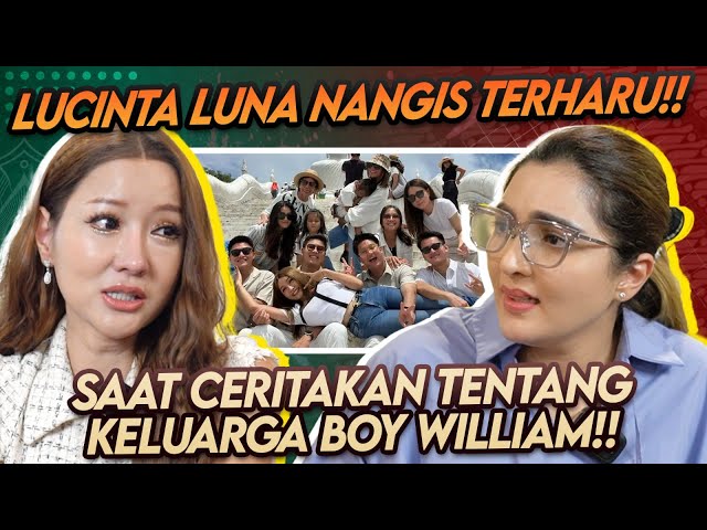 BOIKOT DARI TV HINGGA DIANGGAP KELUARGA SAMA BOY WILLIAM!! LUCINTA LUNA BONGKAR SEMUANYA!! class=