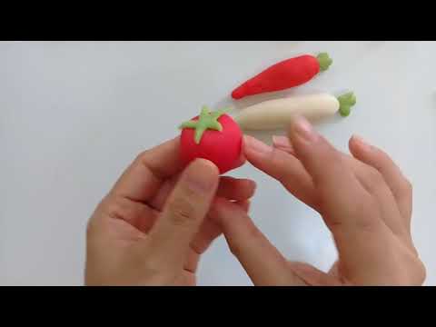 Video Hướng dẫn cách nặn rau củ cực dễ bằng bột nặn Play-Doh... - youtube