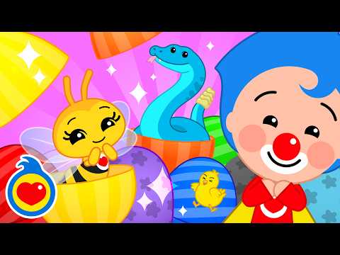 🥚✨ Открываем 10 Яиц-Сюрпризов 🐝🐸 Песенки со Знакомыми Друзьями | Плим Плим