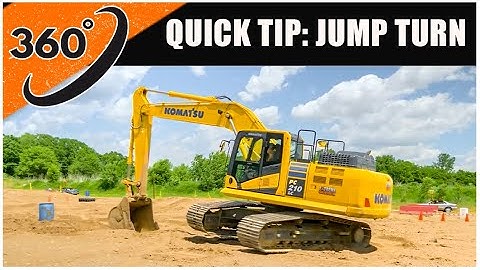 How to do an Excavator Jump Turn (360°) | Quick Tips // Heavy Equipment Operator