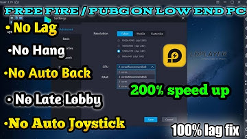 How to speed up LD player || ld player lag fix 100%