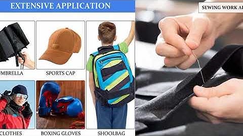 Hook and loop tape roll garments fastener tape