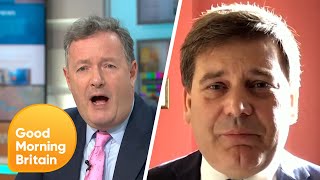 Piers Clashes with Andrew Bridgen over Boris Johnson's Lockdown Exit Plan | Good Morning Britain