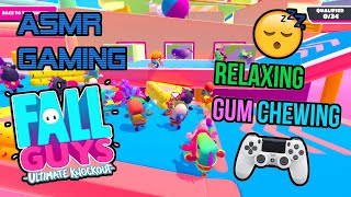 ASMR Gaming 😴 Fall Guys Ultimate Knockout Relaxing Gum Chewing 🎧🎮 Controller Sounds + Whispering 💤 screenshot 4