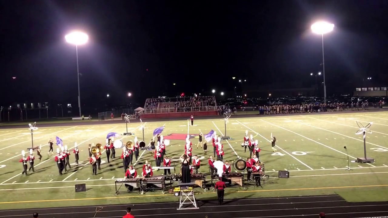 Nelson County High School Marching Band 9/23/2017 YouTube
