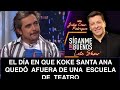 SLB. Koke Santa Ana y su historia de cuando lo dejaron fuera de una escuela de teatro