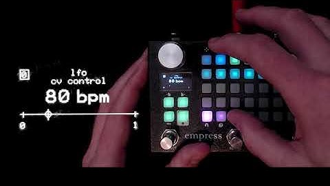 Zoia Tutorial: Sequencers Modifying Sequencers - Empress Effects Zoia