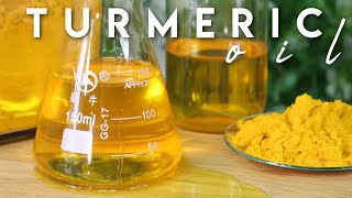 I made Turmeric Infused Oil - Following DIY Beauty Base