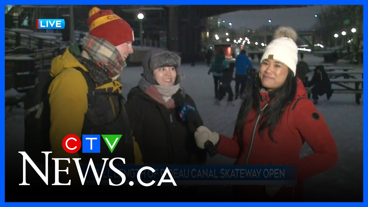 Here's what skaters have to say on the Rideau Canal