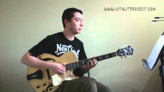 Vitali T - Soloing Over Jazz Changes Based On Autumn Leaves Harmony