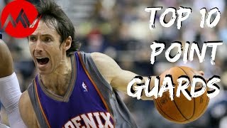 Top 10 Point Guards in NBA History